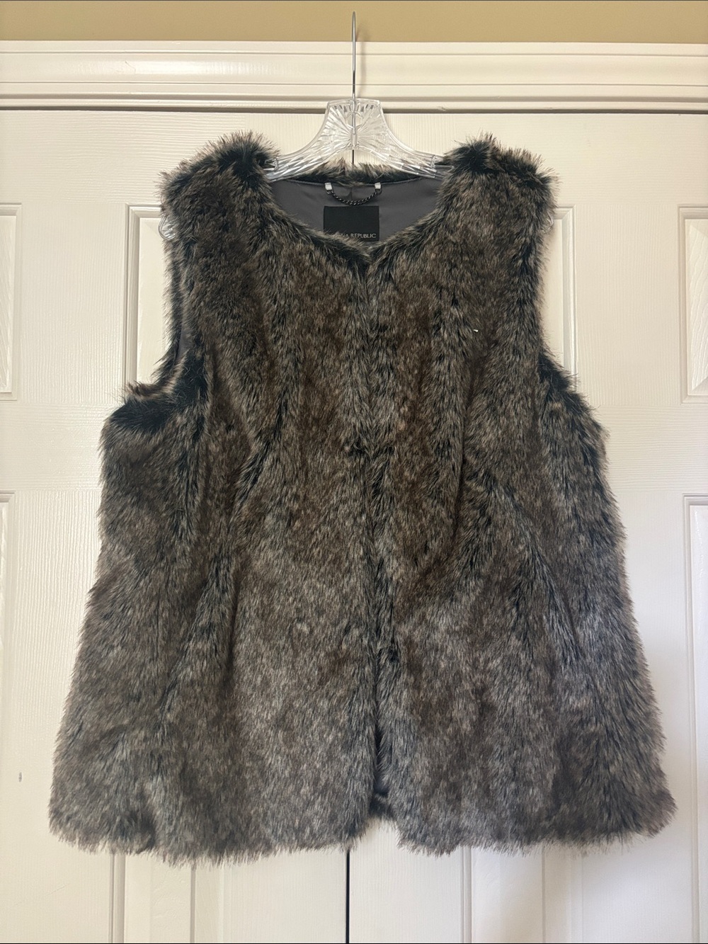 Banana Republic Faux Fur Vest